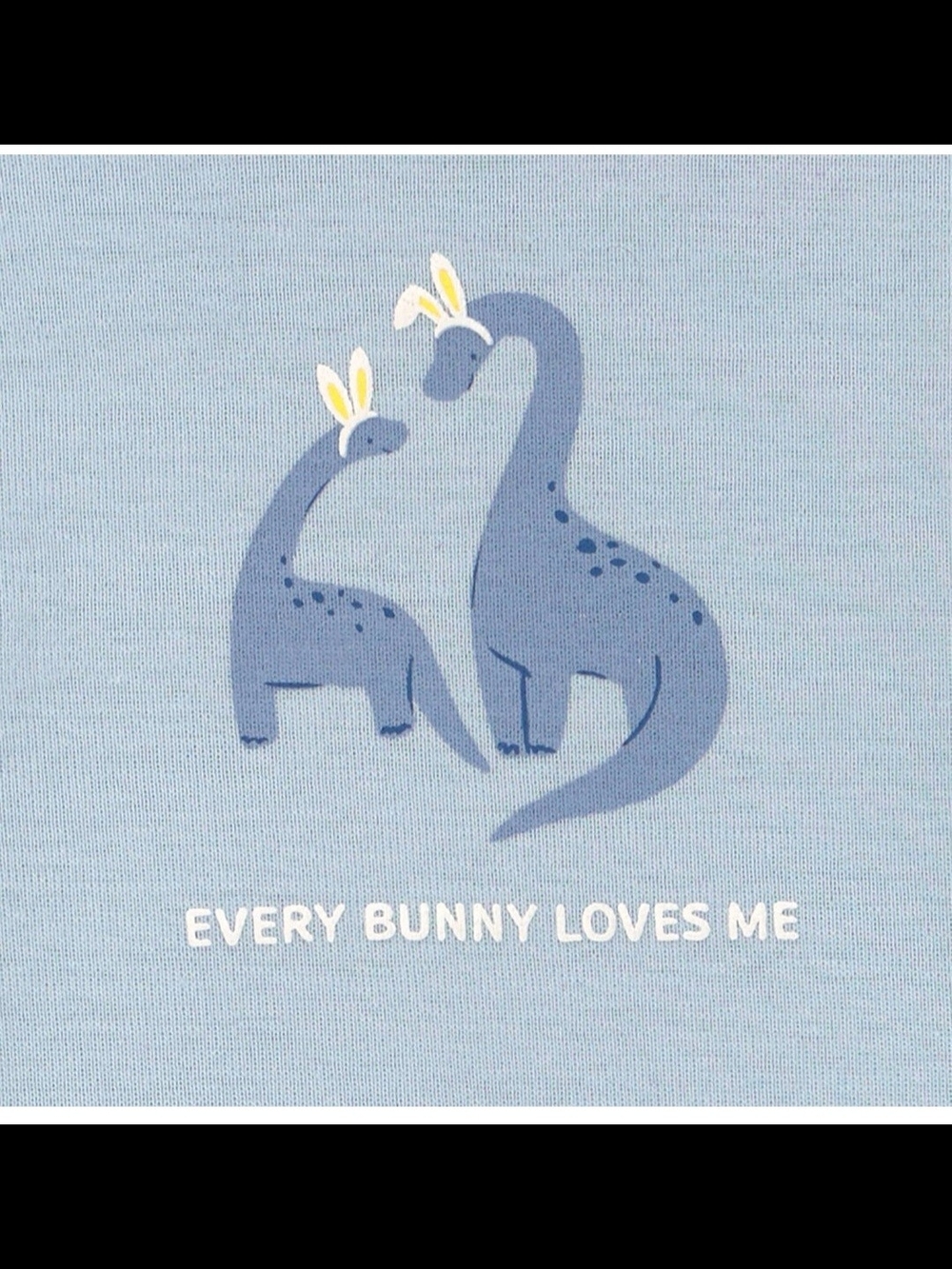 Carter's Baby Boy Dino Easter Set 2pc Blue Stripes NWT 3Mos every bunny loves me - Picture 8 of 8
